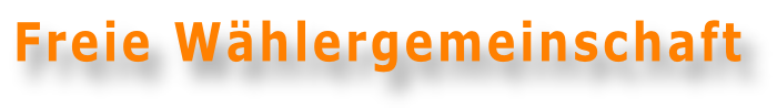 Freie Wählergemeinschaft